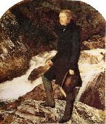Sir John Everett Millais John Ruskin, portrait oil